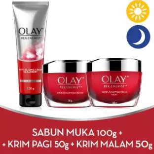 Ilustrasi Olay Set Pelembab Advanced Anti Aging