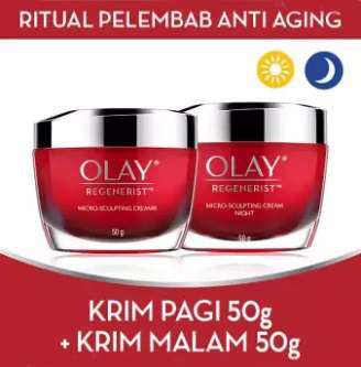 Ilustrasi Olay Ritual Pelembab Anti Aging