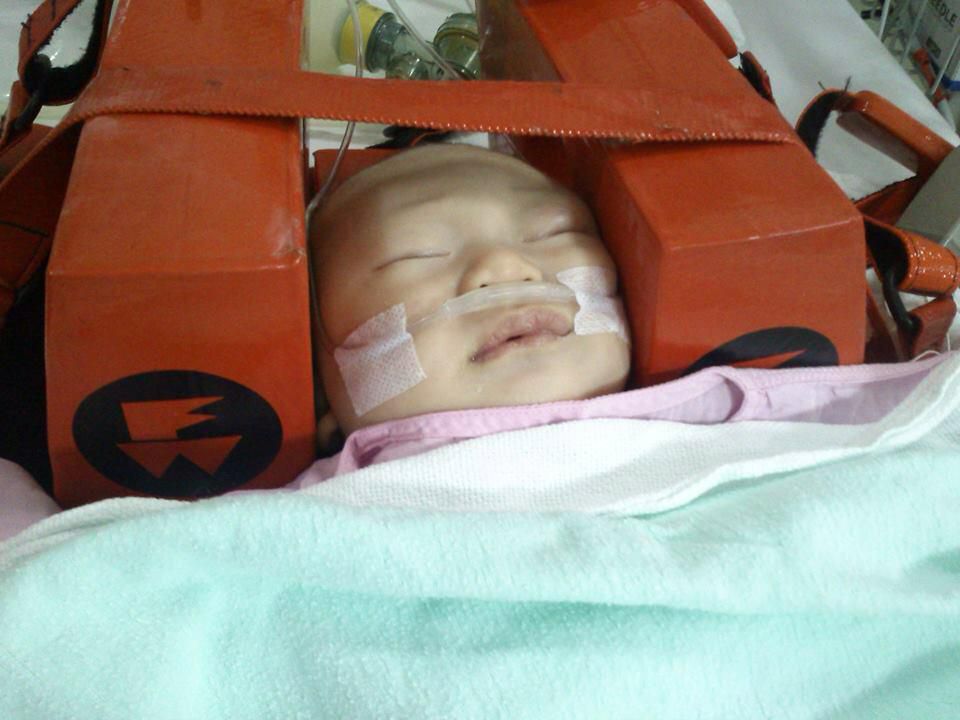 Xuan Xuan terbaring di rumah sakit