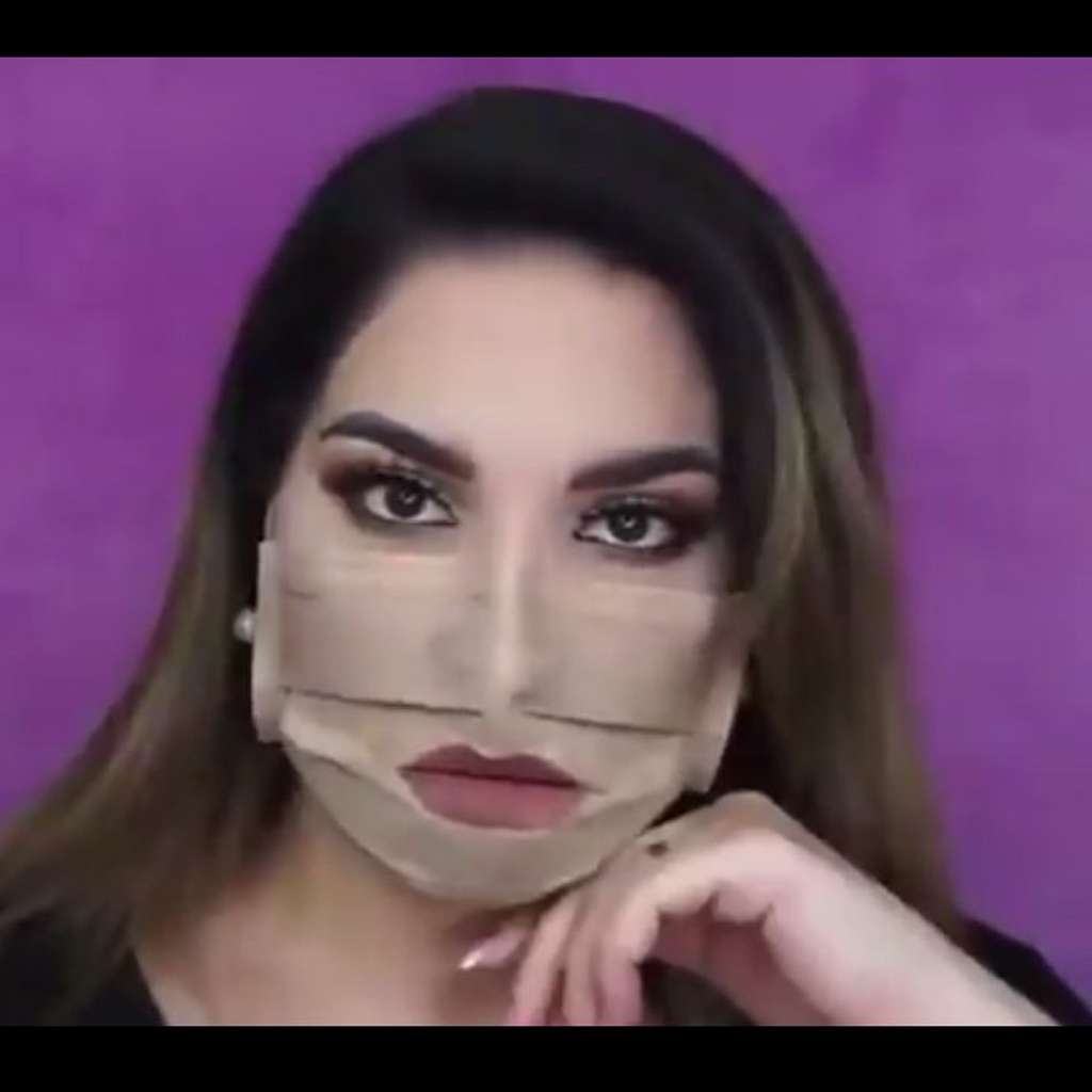 Makeup dengan masker hidung