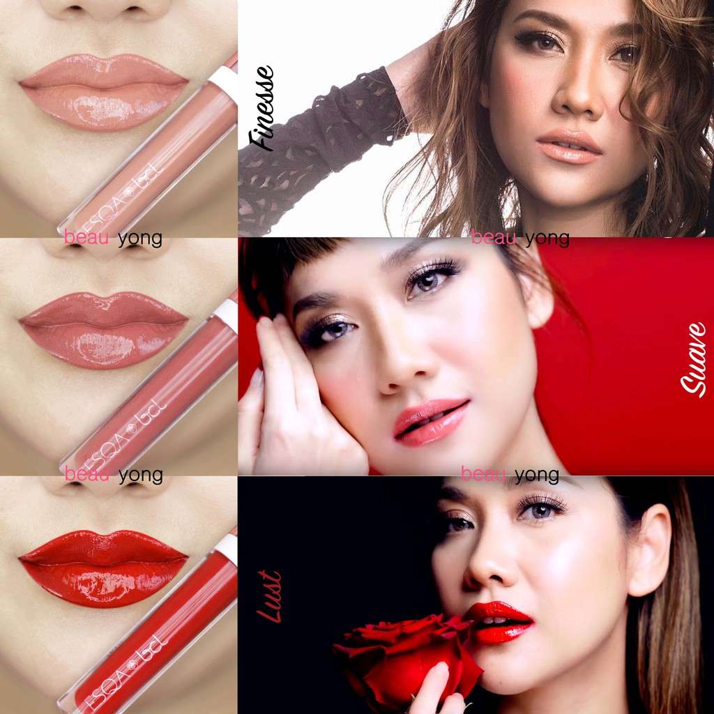 Ilustrasi Mini Gloss Lip Liquid ESQA x BCL