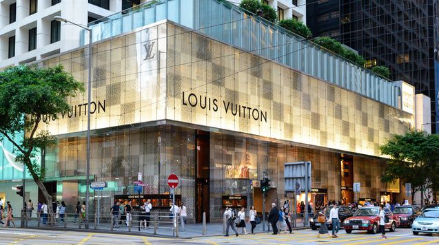 Salah satu toko Louis Vuitton