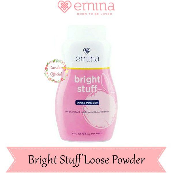Ilustrasi Emina Bright Stuff Loose Powder 55gr