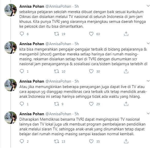 Twitter Annisa Pohan