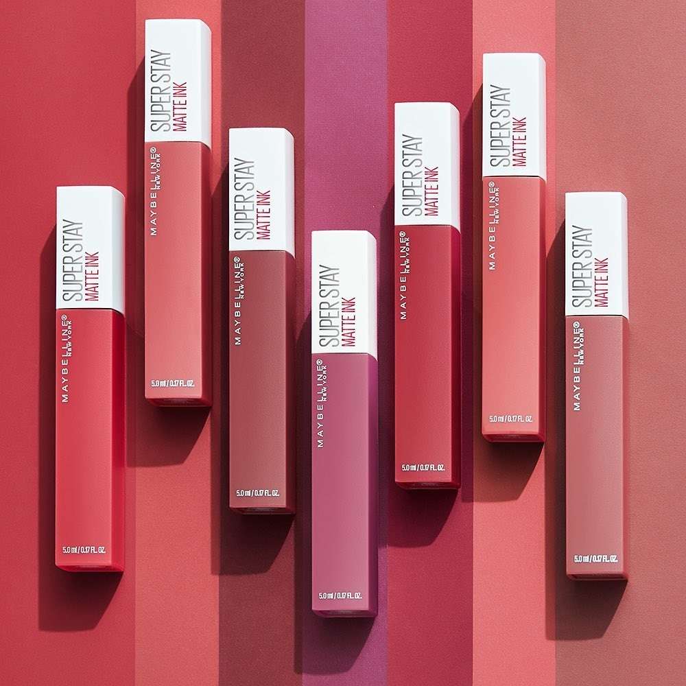 Ilustrasi Maybelline Superstay Matte Ink x Ashley Longshore