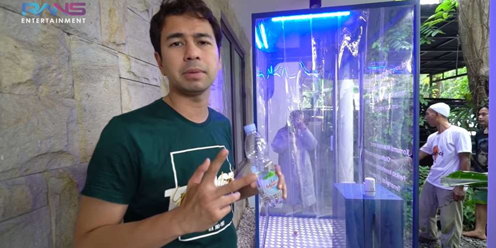 Raffi Ahmad Pasang Sterilizer Room