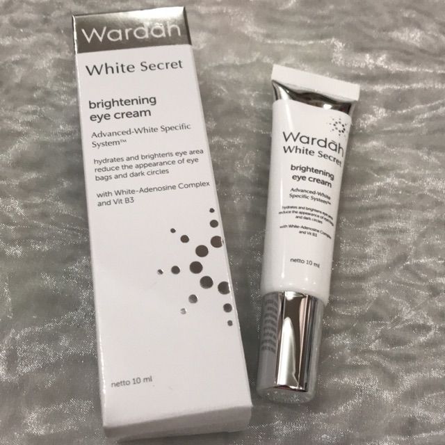 Ikustrasi Wardah White Secret Brightening Eye Cream