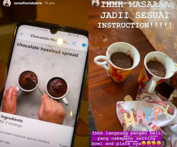 Nia Ramadhani Bikin Cookies