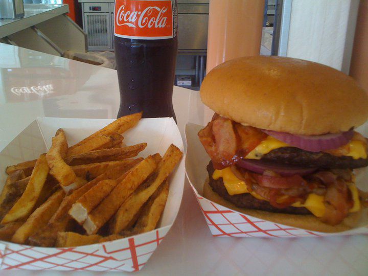 Double Bypass Burger & Flatliner Fries