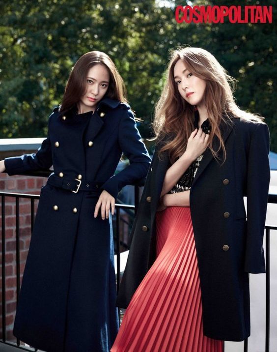Ilustrasi Fashion Style ala Jessica dan Krystal Jung