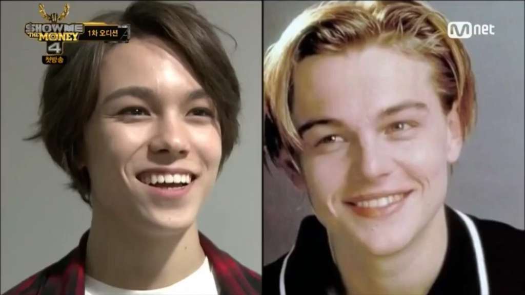 Ilustrasi Vernon SEVENTEEN dan Leonardo DiCaprio