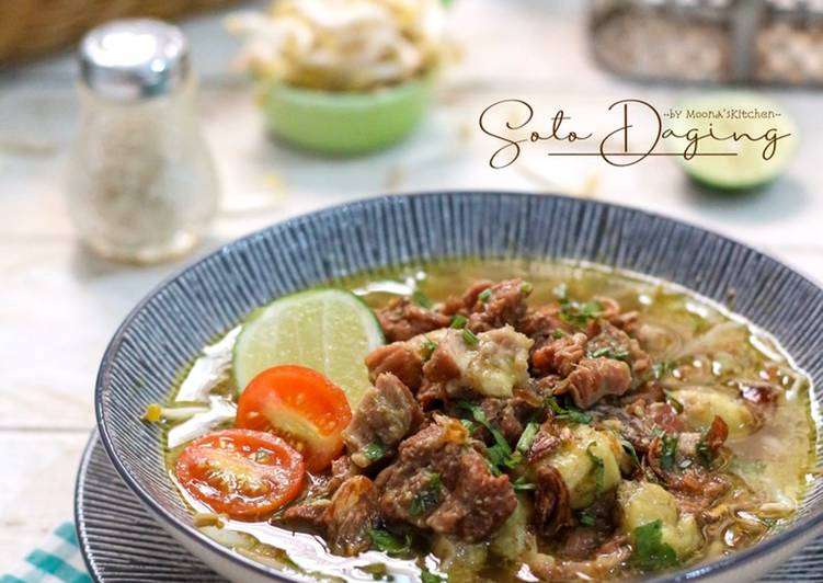 Ilustrasi Soto Daging