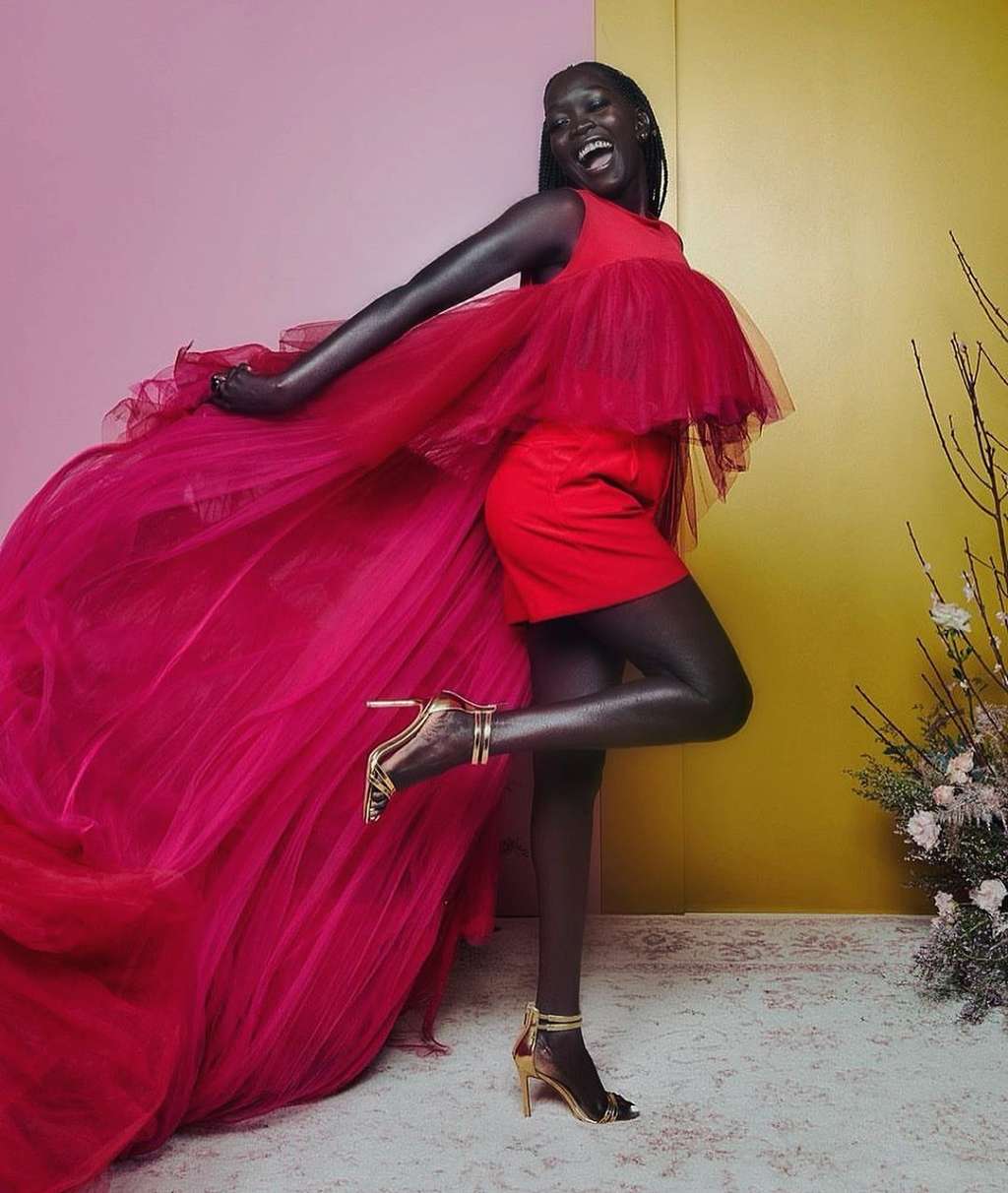 Nyakim Gatwetch, Model Asal Sudan