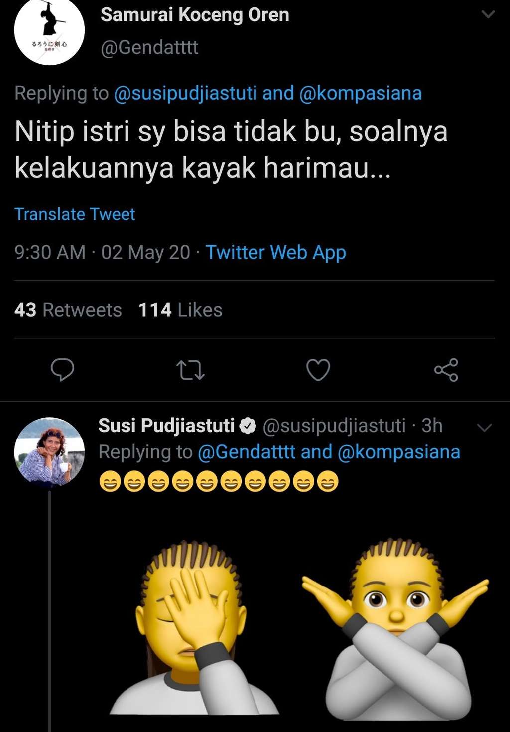 Bu Susi Menolong Rusa