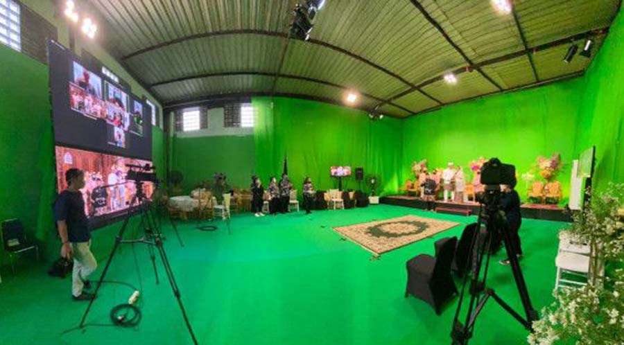 Pernikahan Green Screen