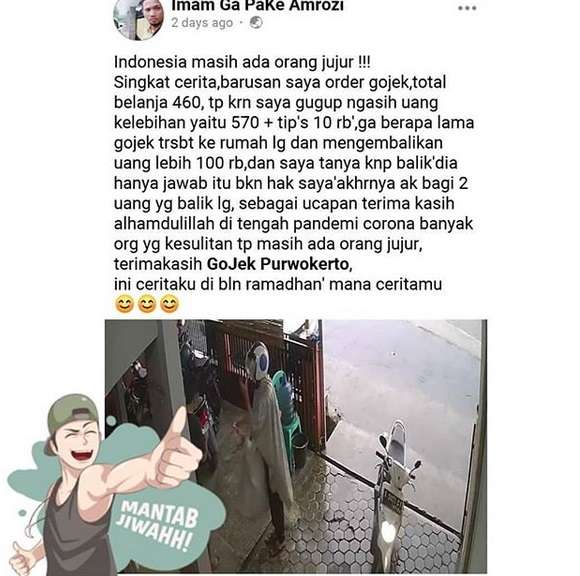 Ojek Online Baik Hati