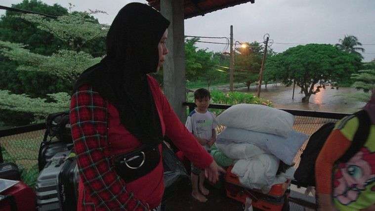 Gen Halilintar Terkena Banjir