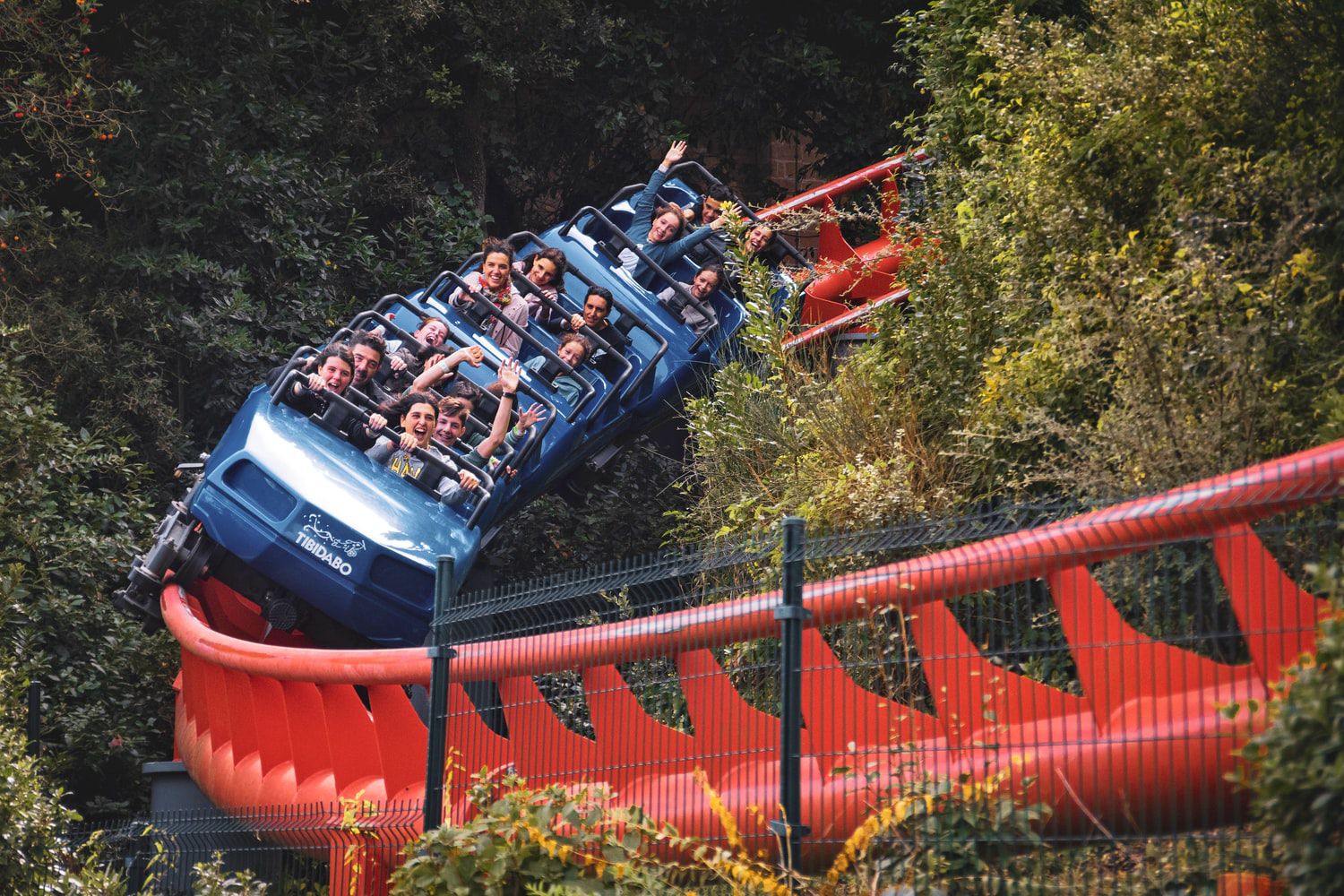 Ilustrasi Roller Coaster