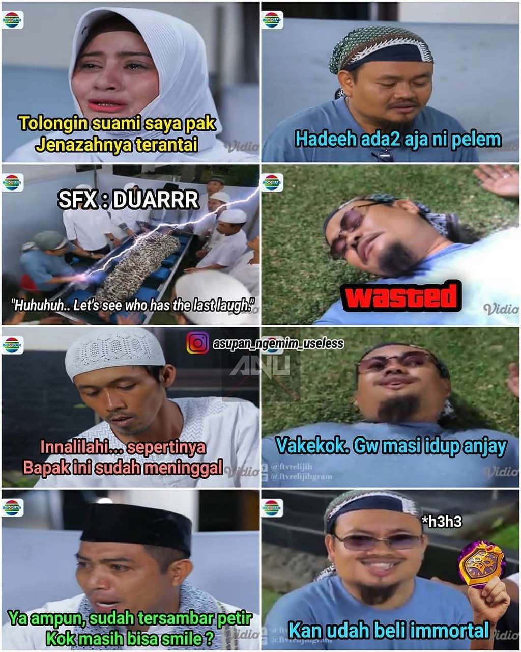 Meme Adegan Sinetron Wajib Beli Immortal