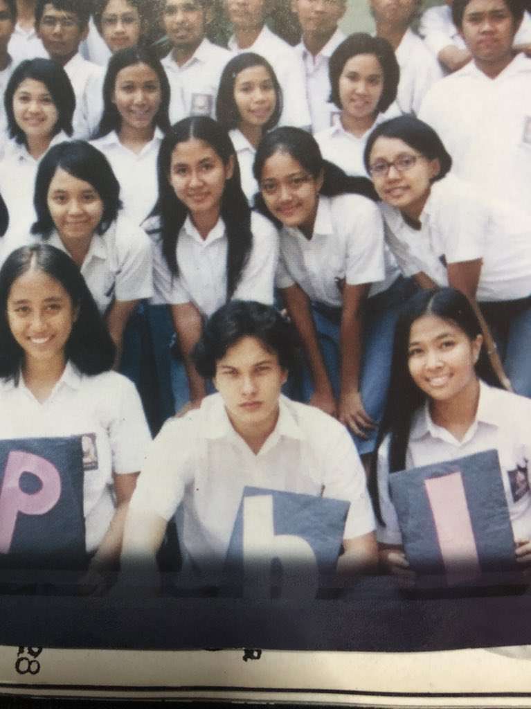 Foto Masa SMA Nicholas Saputra