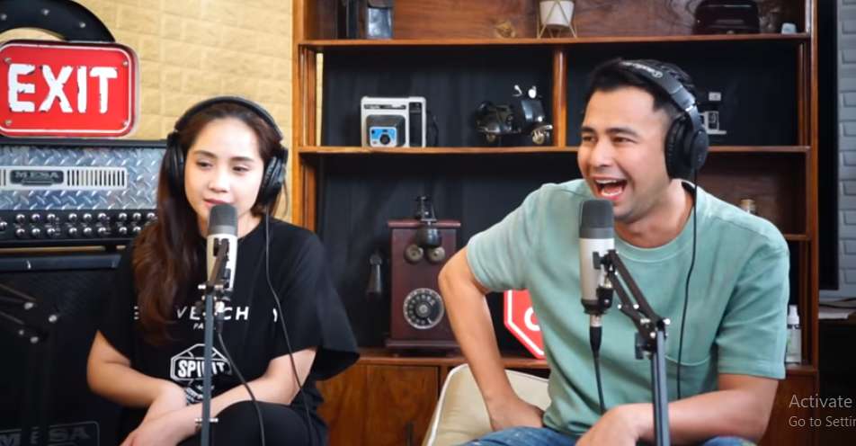 Raffi Ahmad dan Nagita Slavina dalam channel YouTube The Leonardo's