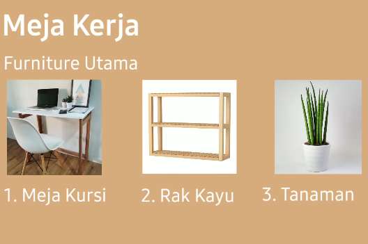 Furniture Meja Kerja