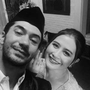 Prilly Latuconsina dan Reza Rahadian