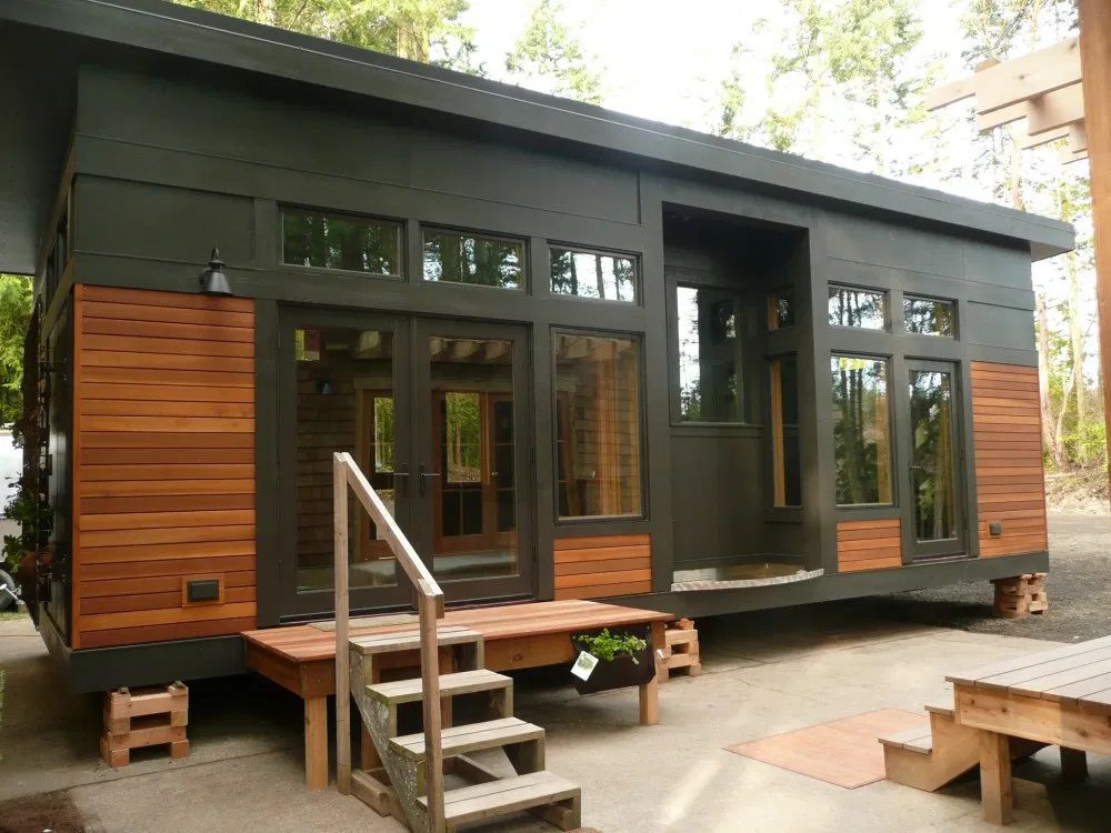 Rumah Mini Dengan Interior Serba Berkesinambungan, Washington