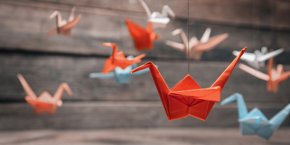 Cara Membuat Origami Burung