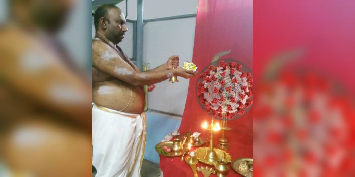 Para Penyembah Virus Corona di India
