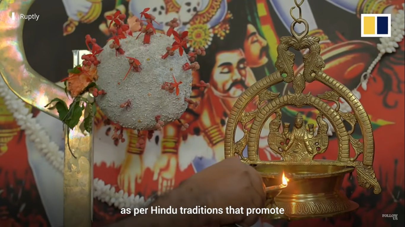 Para Penyembah Virus Corona di India
