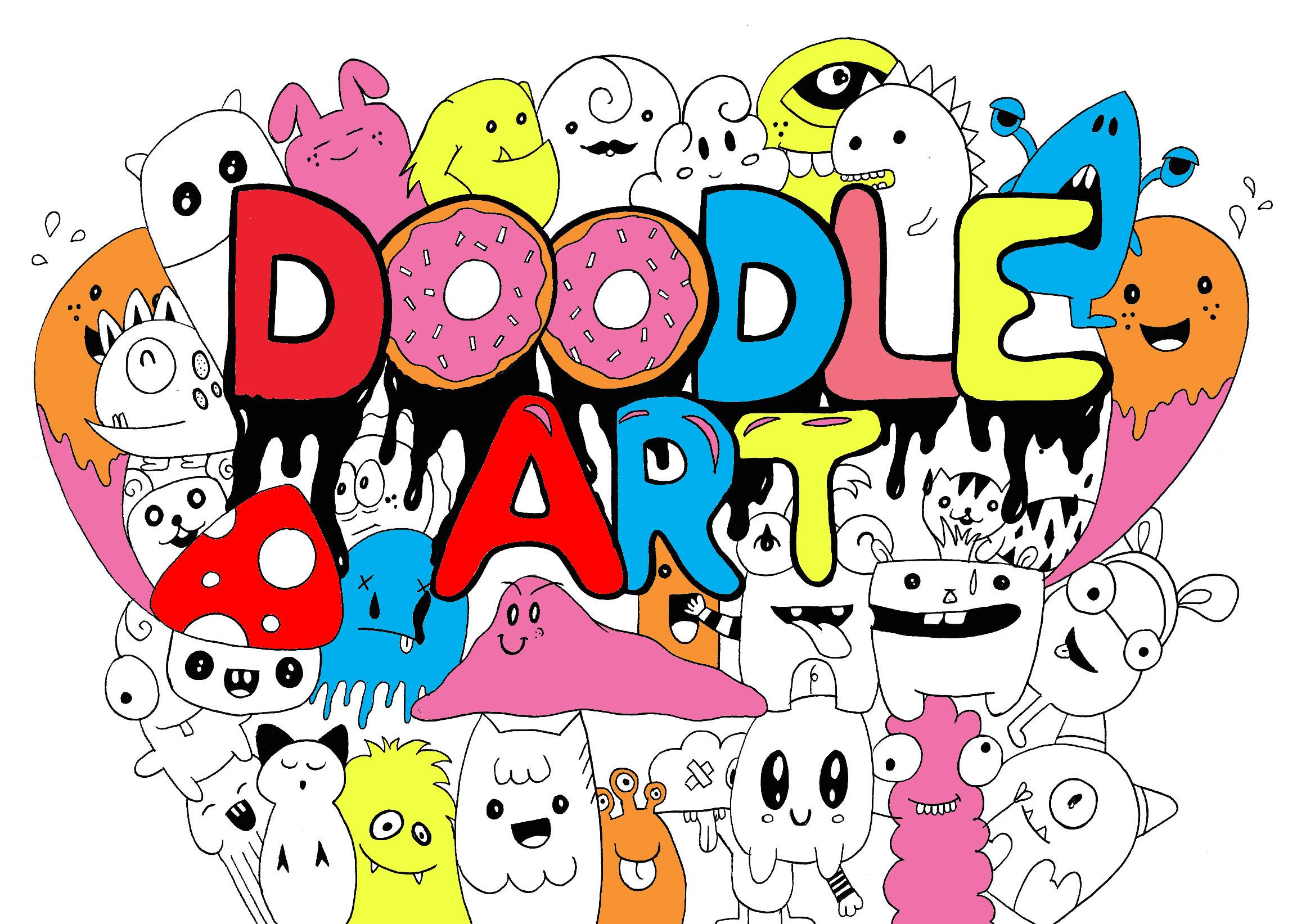 Cara Membuat Doodle Nama