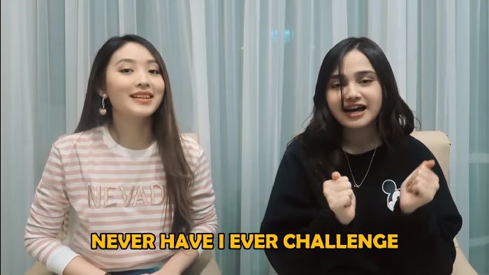 Natasha Wilona dan Syifa Hadju Bermain Never Have I Ever Challenge