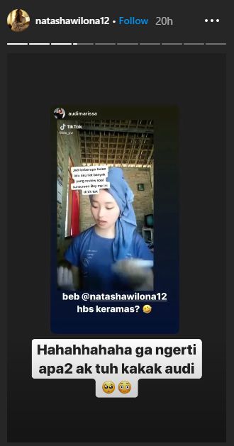 Viral TikTok Mirip Natasha Wilona