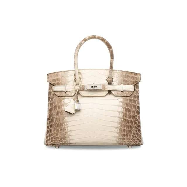 Hermes Diamond Himalayan Birkin 25