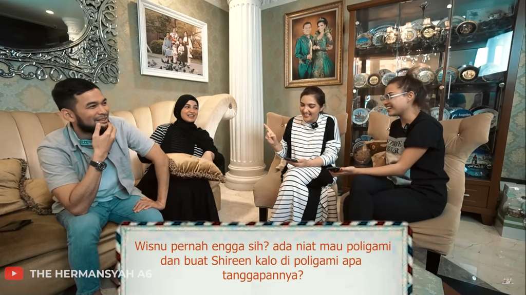 Shireen Sungkar dan Teuku Wisnu