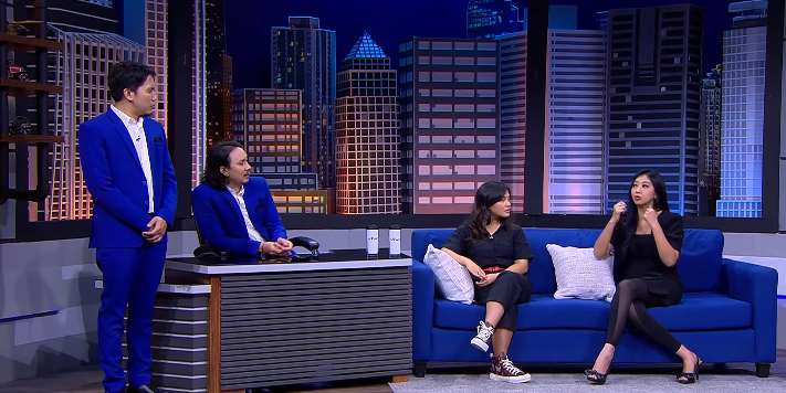 Asri Welas di Acara Tonight Show