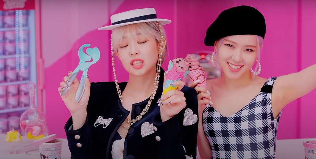 Jennie BLACKPINK di MV Ice Cream