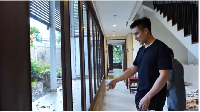 Potret Rumah Baru Baim Wong