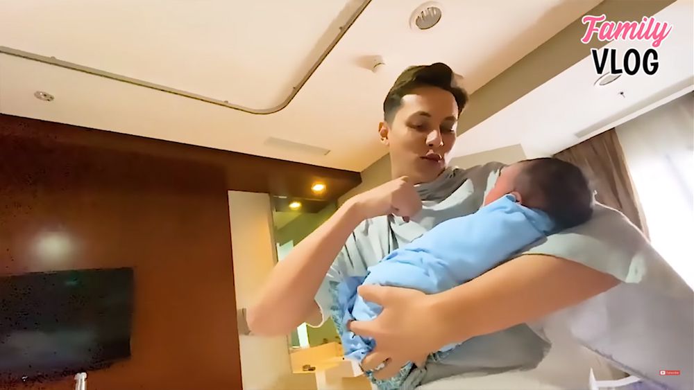 Andhika dan Baby Saka