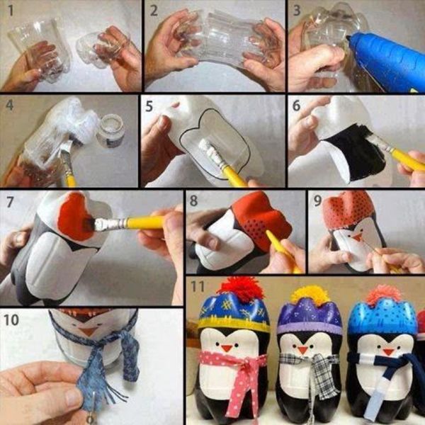 Cara Membuat Celengan dari Botol Bekas