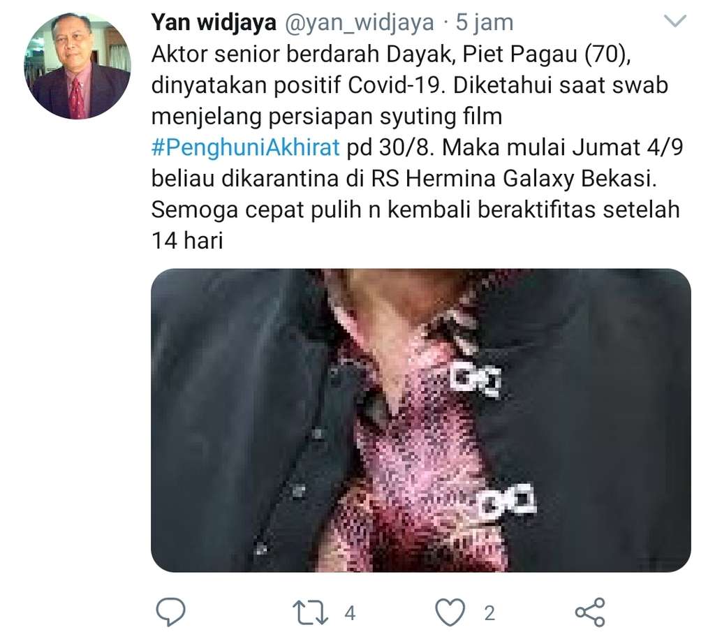 Tweet Yan Widjaya