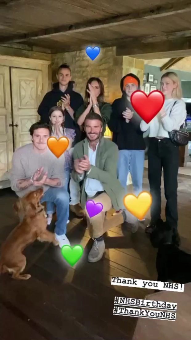 David Beckham dan Keluarga
