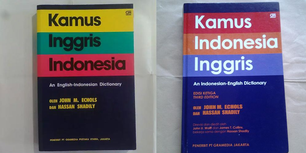 Kamus Indonesia-Inggris dan Inggris-Indonesia