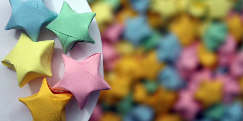 Cara Membuat Origami Bintang