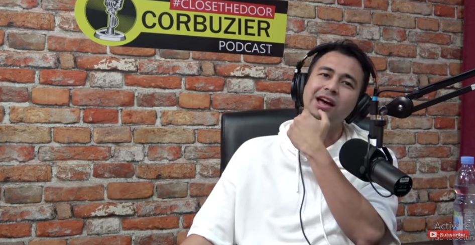 Raffi Ahmad dalam podcast Deddy Corbuzier