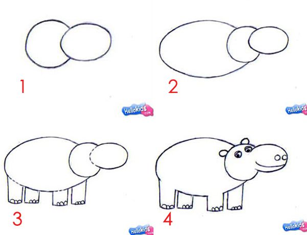 Cara Menggambar Binatang