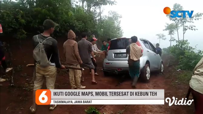 Pengemudi Mobil Tersesat karena Ikuti Rute Google Maps