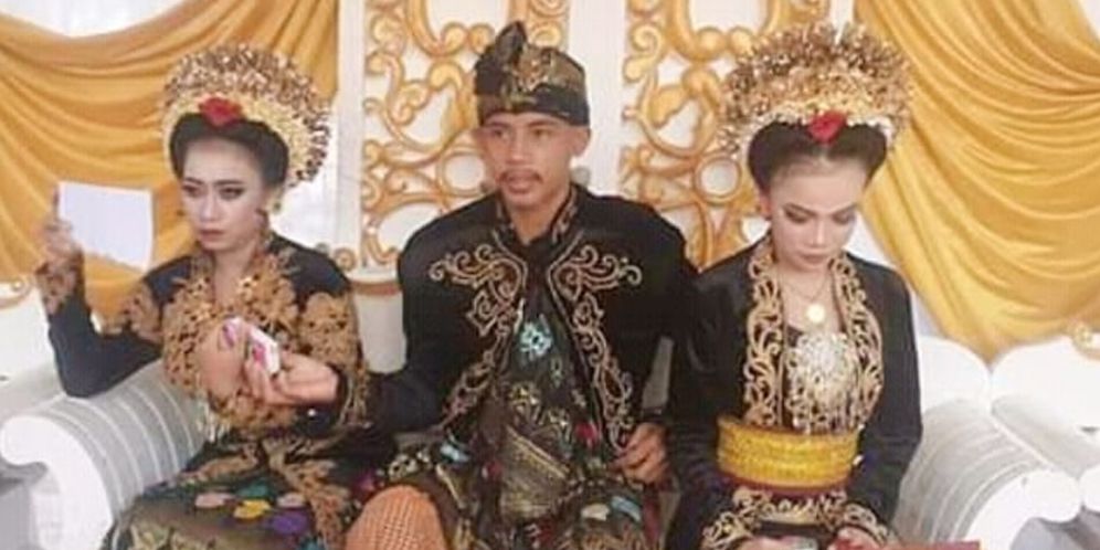 Siswa SMK menikah dengan dua perempuan sekaligus