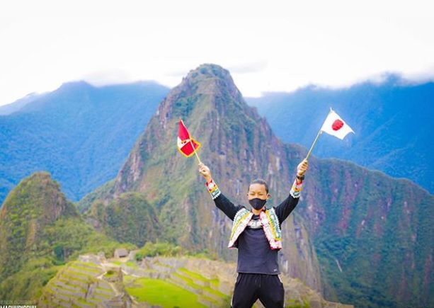 Jesse Takayama satu-satunya turis yang bisa kunjungi Machu Picchu di tengah pandemi